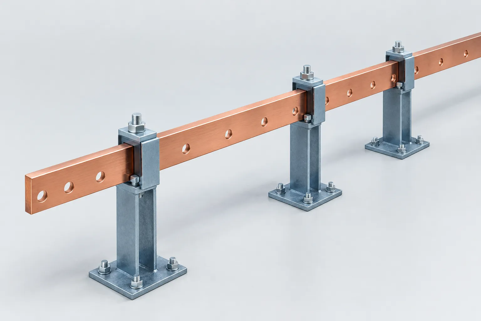 Released busbar remeasurement concept - engineering concept illustration