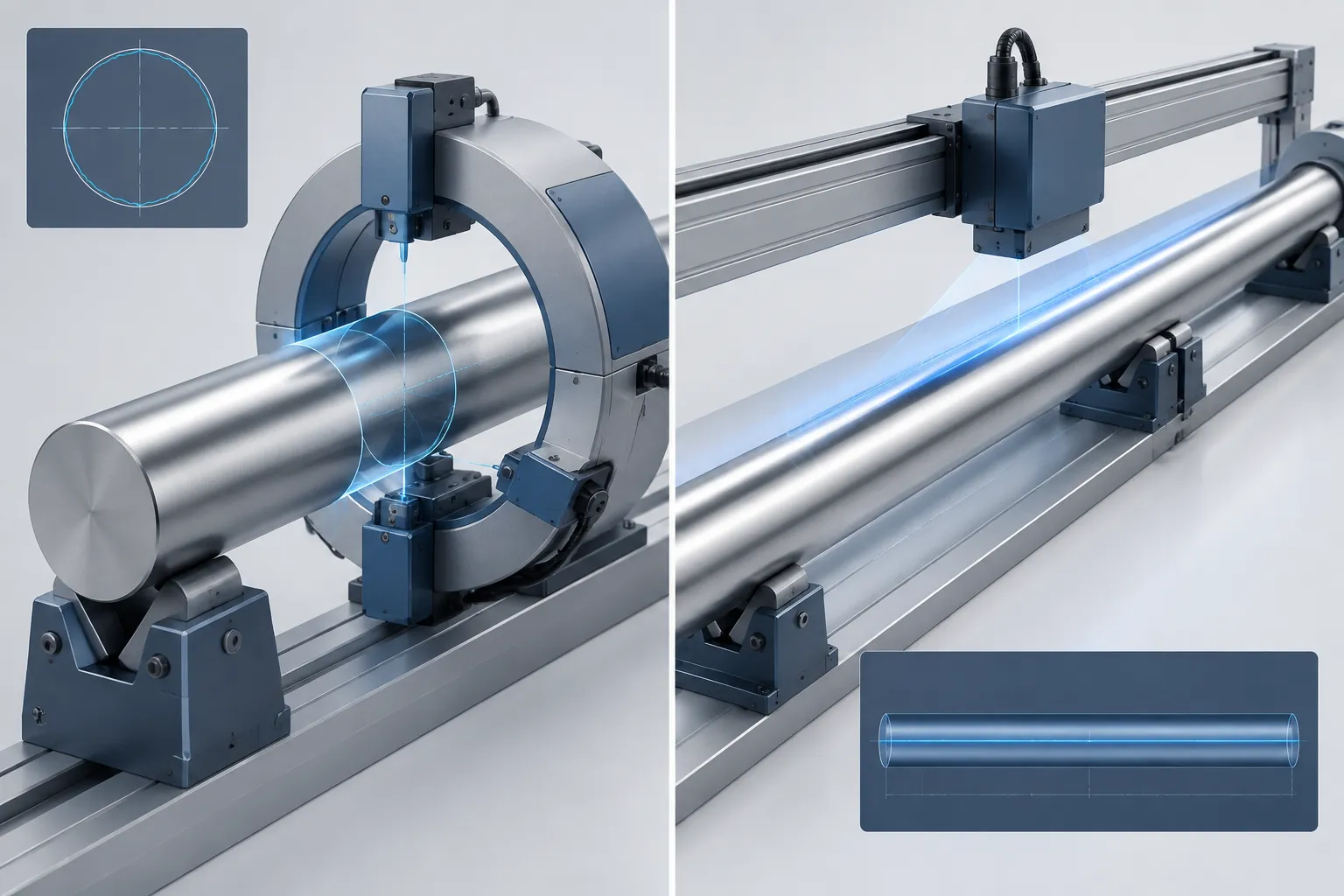 Two parallel acceptance chains concept - engineering concept illustration