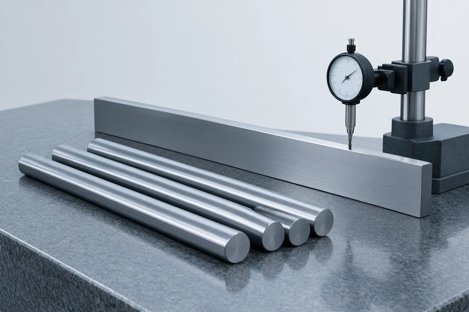 Released wire samples measurement concept - engineering concept illustration