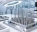 Medical needle straightening machine work with fine needles in a clean room